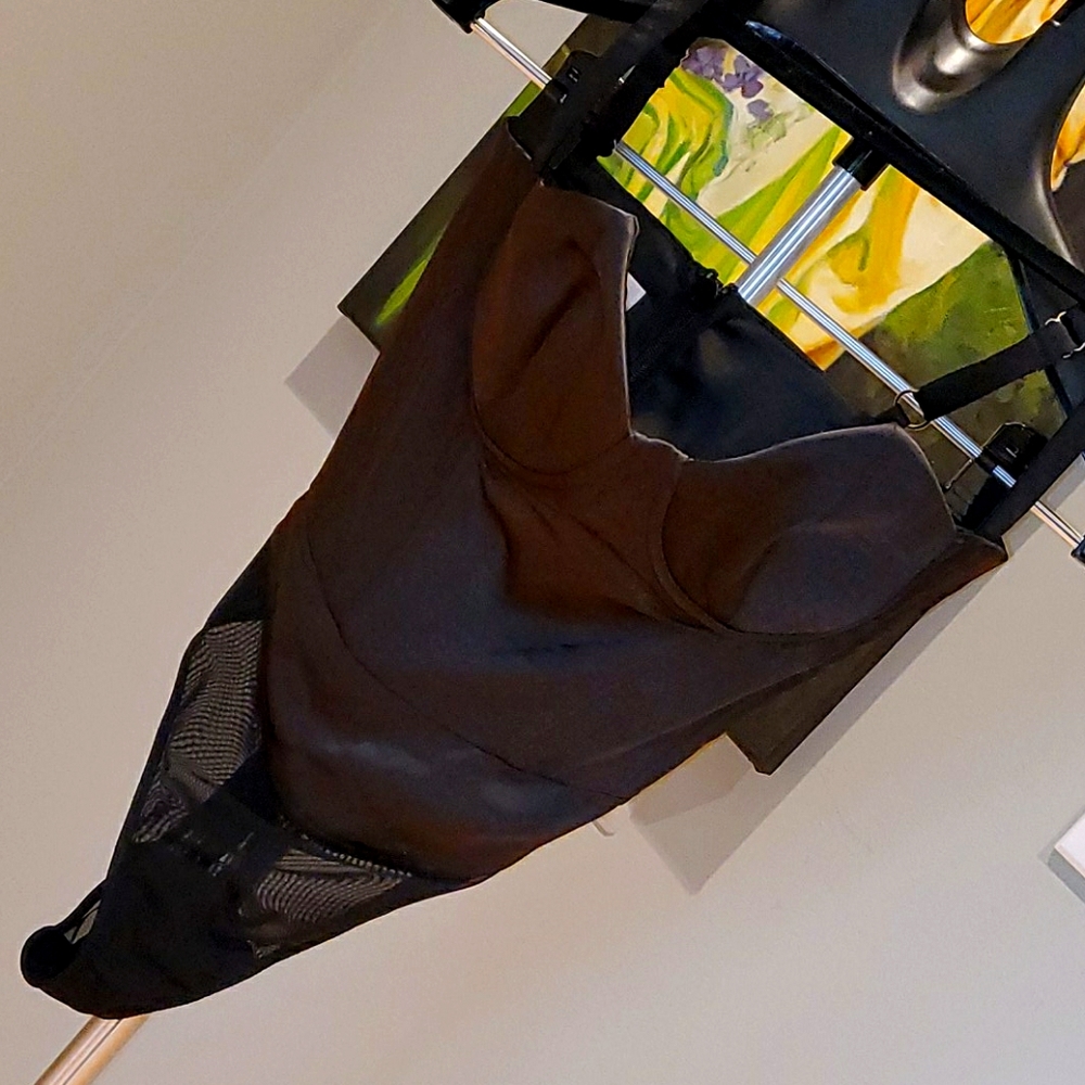 House of CB London Black boned Corset